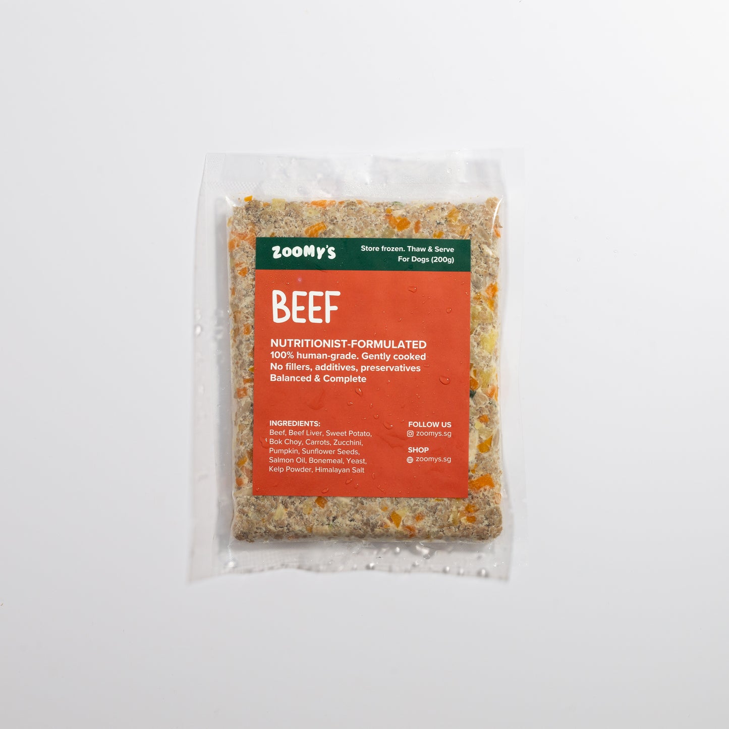 Beef Gently Cooked for Dogs (200g)