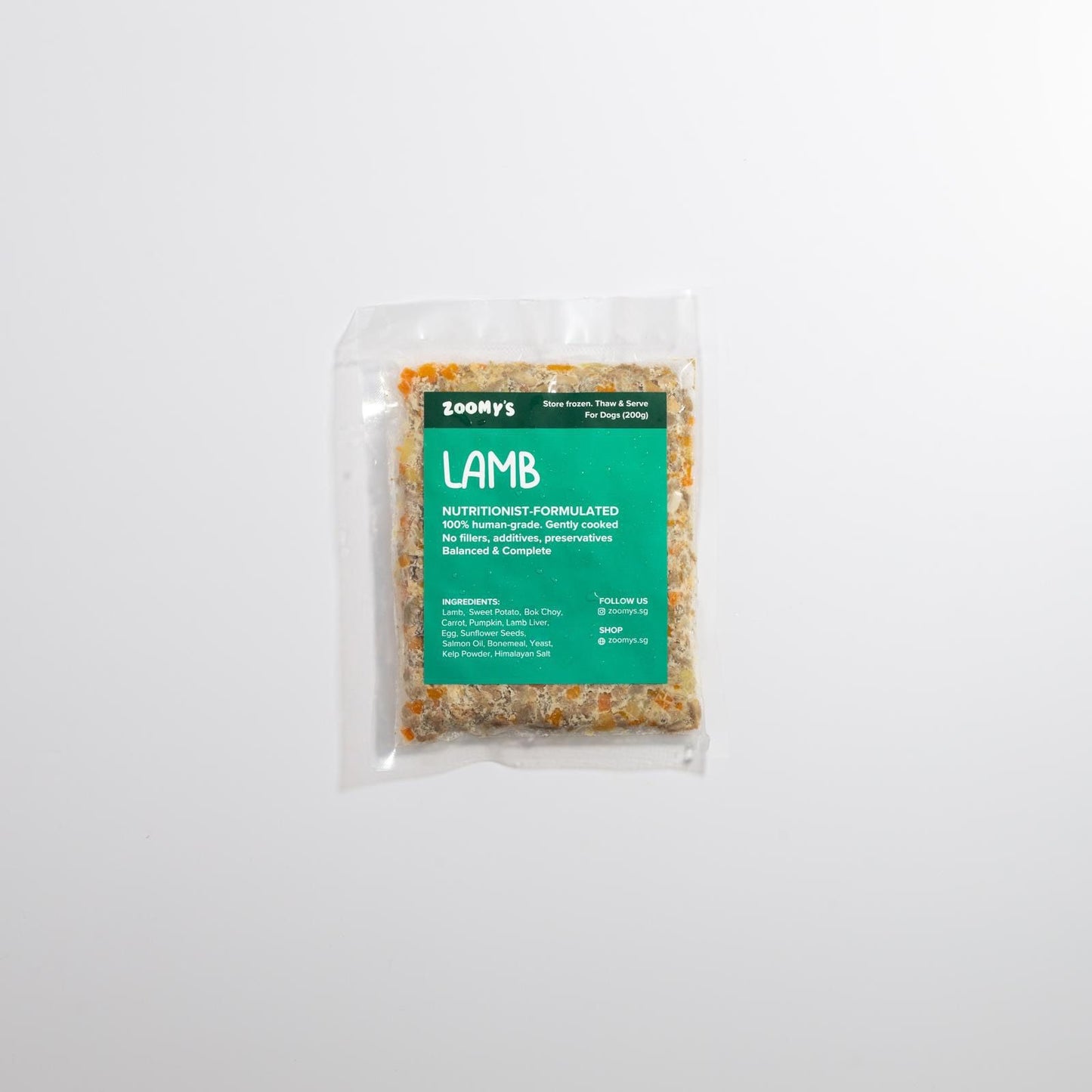 Lamb Gently Cooked for Dogs (200g)