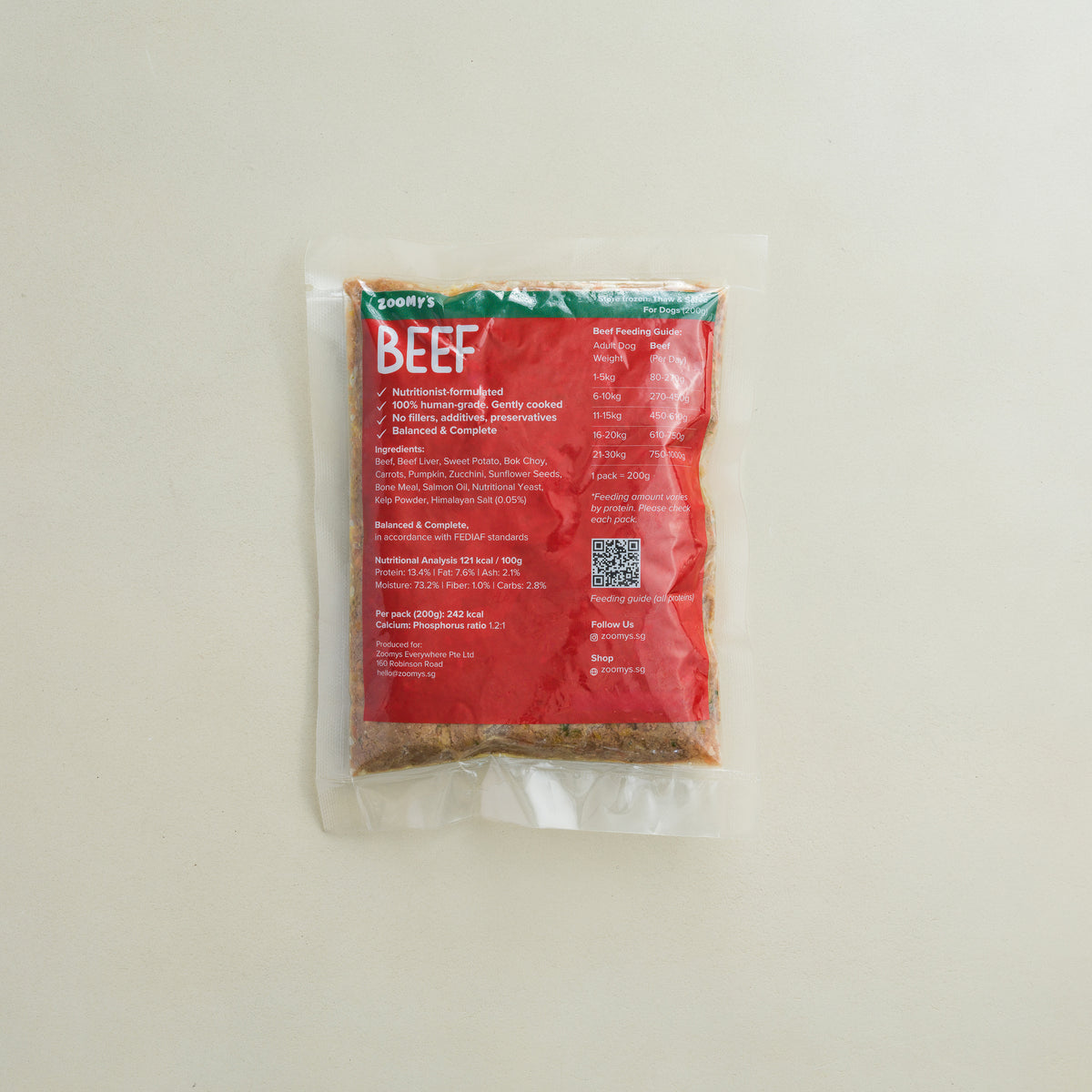 Beef Gently Cooked for Dogs (200g)